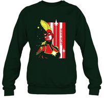 Load image into Gallery viewer, Marvel Captain Marvel Carol Danvers Crewneck Sweatshirt

