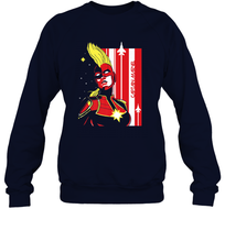 Load image into Gallery viewer, Marvel Captain Marvel Carol Danvers Crewneck Sweatshirt
