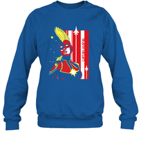 Load image into Gallery viewer, Marvel Captain Marvel Carol Danvers Crewneck Sweatshirt

