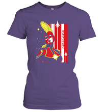 Load image into Gallery viewer, Marvel Captain Marvel Carol Danvers Women's T-Shirt
