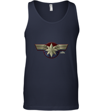 Load image into Gallery viewer, Marvel Captain Marvel Movie Chest Symbol Men's Tank Top
