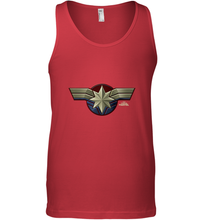 Load image into Gallery viewer, Marvel Captain Marvel Movie Chest Symbol Men's Tank Top
