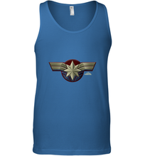 Load image into Gallery viewer, Marvel Captain Marvel Movie Chest Symbol Men's Tank Top
