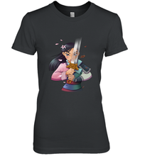Load image into Gallery viewer, Disney Mulan Anime Half Girl Half Warrior Women's Premium T-Shirt
