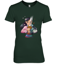 Load image into Gallery viewer, Disney Mulan Anime Half Girl Half Warrior Women's Premium T-Shirt
