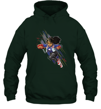 Load image into Gallery viewer, Marvel Rising Secret Warriors Miss America Action Pose Hooded Sweatshirt
