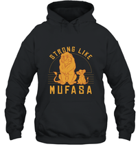 Load image into Gallery viewer, Disney Lion King Simba Strong Like Mufasa Hooded Sweatshirt
