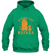 Load image into Gallery viewer, Disney Lion King Simba Strong Like Mufasa Hooded Sweatshirt
