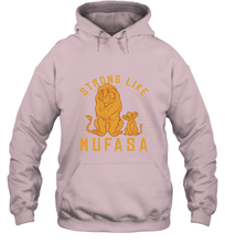 Load image into Gallery viewer, Disney Lion King Simba Strong Like Mufasa Hooded Sweatshirt
