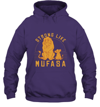 Load image into Gallery viewer, Disney Lion King Simba Strong Like Mufasa Hooded Sweatshirt
