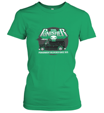 Load image into Gallery viewer, Marvel The Punisher Battle Van Since 1975 Women's T-Shirt
