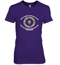 Load image into Gallery viewer, April is autism awareness month , Every day is Autism awareness day in our home AutismT shirt Women's Premium T-Shirt
