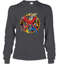 Load image into Gallery viewer, Marvel X Men Animated Series Logo Retro 90s Long Sleeve T-Shirt

