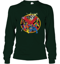 Load image into Gallery viewer, Marvel X Men Animated Series Logo Retro 90s Long Sleeve T-Shirt
