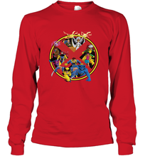Load image into Gallery viewer, Marvel X Men Animated Series Logo Retro 90s Long Sleeve T-Shirt

