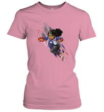 Load image into Gallery viewer, Marvel Rising Secret Warriors Miss America Action Pose Women's T-Shirt
