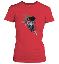 Load image into Gallery viewer, Marvel Rising Secret Warriors Miss America Action Pose Women's T-Shirt
