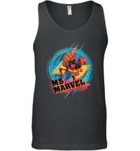 Load image into Gallery viewer, Marvel Rising Secret Warriors Ms. Marvel Portrait Logo Men's Tank Top
