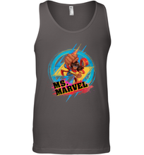 Load image into Gallery viewer, Marvel Rising Secret Warriors Ms. Marvel Portrait Logo Men's Tank Top

