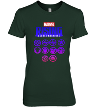 Load image into Gallery viewer, Marvel Rising Secret Warriors Hero Emblem Logo Women's Premium T-Shirt
