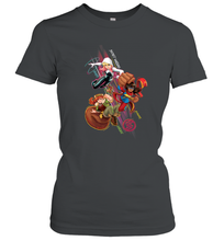 Load image into Gallery viewer, Marvel Rising Secret Warriors Group Shot Action Pose Women's T-Shirt
