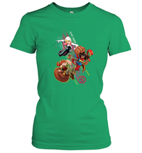 Load image into Gallery viewer, Marvel Rising Secret Warriors Group Shot Action Pose Women's T-Shirt
