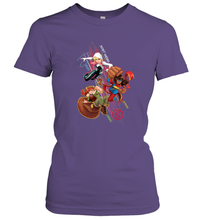 Load image into Gallery viewer, Marvel Rising Secret Warriors Group Shot Action Pose Women's T-Shirt
