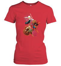 Load image into Gallery viewer, Marvel Rising Secret Warriors Group Shot Action Pose Women's T-Shirt

