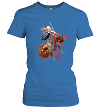 Load image into Gallery viewer, Marvel Rising Secret Warriors Group Shot Action Pose Women's T-Shirt
