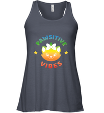 Load image into Gallery viewer, Disney The Aristocats Marie Pawsitive Vibes Women's Racerback Tank
