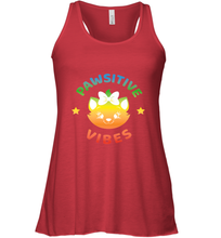 Load image into Gallery viewer, Disney The Aristocats Marie Pawsitive Vibes Women's Racerback Tank
