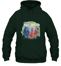 Load image into Gallery viewer, Disney Pixar Finding Nemo Group Shot Poster Hooded Sweatshirt
