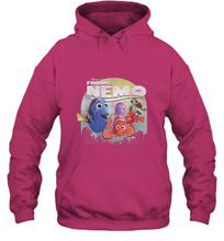 Load image into Gallery viewer, Disney Pixar Finding Nemo Group Shot Poster Hooded Sweatshirt

