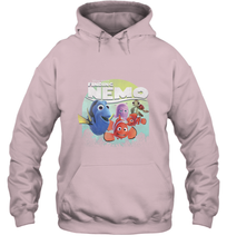 Load image into Gallery viewer, Disney Pixar Finding Nemo Group Shot Poster Hooded Sweatshirt
