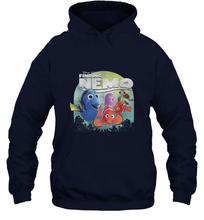 Load image into Gallery viewer, Disney Pixar Finding Nemo Group Shot Poster Hooded Sweatshirt
