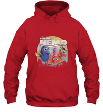 Load image into Gallery viewer, Disney Pixar Finding Nemo Group Shot Poster Hooded Sweatshirt
