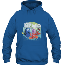 Load image into Gallery viewer, Disney Pixar Finding Nemo Group Shot Poster Hooded Sweatshirt
