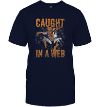 Load image into Gallery viewer, Marvel Spider Man Caught In A Web Halloween Men's T-Shirt
