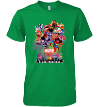 Load image into Gallery viewer, Marvel Rising Secret Warriors Hero Action Pose Collage Men's Premium T-Shirt
