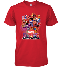 Load image into Gallery viewer, Marvel Rising Secret Warriors Hero Action Pose Collage Men's Premium T-Shirt
