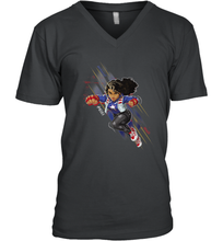 Load image into Gallery viewer, Marvel Rising Secret Warriors Miss America Action Pose Men's V-Neck
