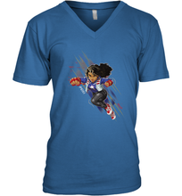 Load image into Gallery viewer, Marvel Rising Secret Warriors Miss America Action Pose Men's V-Neck
