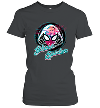 Load image into Gallery viewer, Marvel Rising Secret Warriors Ghost Spider Portrait Badge Women's T-Shirt
