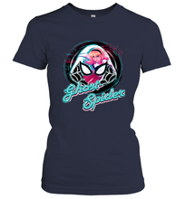 Load image into Gallery viewer, Marvel Rising Secret Warriors Ghost Spider Portrait Badge Women's T-Shirt
