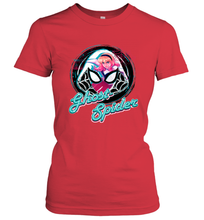 Load image into Gallery viewer, Marvel Rising Secret Warriors Ghost Spider Portrait Badge Women's T-Shirt
