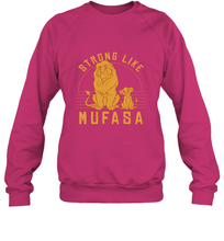 Load image into Gallery viewer, Disney Lion King Simba Strong Like Mufasa Crewneck Sweatshirt
