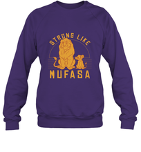 Load image into Gallery viewer, Disney Lion King Simba Strong Like Mufasa Crewneck Sweatshirt
