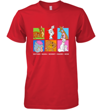 Load image into Gallery viewer, Disney Characters Colorful Mother's Day Men's Premium T-Shirt
