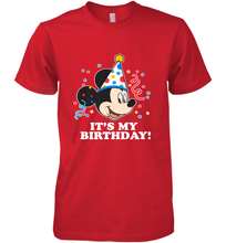 Load image into Gallery viewer, Disney Mickey Mouse It�s My Birthday Men's Premium T-Shirt
