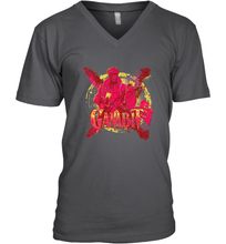 Load image into Gallery viewer, Marvel X Men Gambit Retro 90s Men's V-Neck
